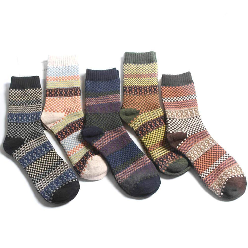 Winter Nordic Cashmere Thick Warm Knitted Socks